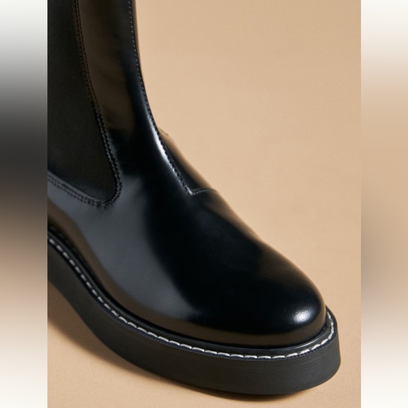 Anthropologie Pilcro Contrast Stitch Boots - Picture 2 of 8